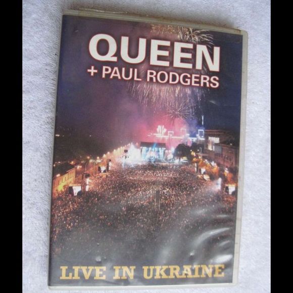 Queen + Paul Rodgers Live in Ukraine 2009 NTSC DVD Concert Show Hollywood Record - Picture 1 of 9
